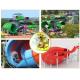 Water Play Equipment Tornado Slide Fiberglass Water Slides with 18m Height Tower for Water Park