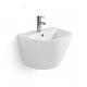 Slowly Toilet Seat Cover Pedestal Hand Wash Basin for Fancy Dining Room 680x370x830mm