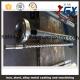 Bimetallic coating screw cylinder for extruder machine