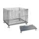 Galvanized Mesh Storage Cage Wire Mesh Container 4.8-6.0mm Wire Dia