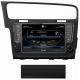 Ouchuangbo audio DVD GPS for VW golf 7 S100 platform with 3G WIFI hot selling