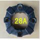 28A excavator rubber coupling