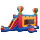 Attractive Colorful Inflatable Bouncer Combo Happy Hop Jumping Castle 0.55mm Plato PVC Tarpaulin