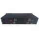 Rack Full HD single mode 8 channel HD SDI transmitter video to fiber converter with data audio