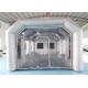 7x4x3m Carbon Filter Paint Inflatable Spray Booth / Portable Car Spray Booth Tent