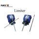 Double Poles Blue Cross Limiter Made By Galvanized Steel Used For Industrial Work