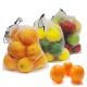 Reusable Mesh Sleeve Plastic Polyester Mesh Kitchen Fruit / Vegetable Storage Bags