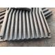 Customized Size Jaw Crusher Spare Parts , Mn18cr2 Jaw Plate Casting