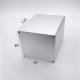 97*84*125mm Extruded Aluminum Enclosures Electronics