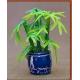 model plastic 1:20 potted plant,model materials,decoration flower,artificial pot,1:25,3CM potted plant