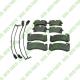 For Bentley Mulsanne Front & Rear Brake Pads & Sensors Kit OEM 3Y0698451 3Y0698451B 3Y0698151B 3Y0698151C