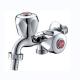 Outstanding Durability Bathroom Faucet with Diverter Spout Feature and Chromium Plating