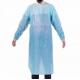 Spray Proof Antibacterial CPE Gowns Easy Wearing Customized Logo Medical Nursing