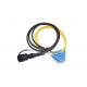 Corrosion Resistant MPO MTP Patch Cord , MPO Fiber Optic Cable IP68 Protection