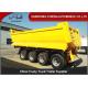 2 / 3 / 4 Axle Dump Trailer 20 - 80T , Energy Saving Steel Dump Trailers 