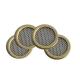 25.4mm Disc Wire Filter Mesh Dutch Plain Twill Weave Style 2 Microns - 300 Microns