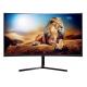 24 Inch Curved Monitor With Vibrant Colors Gaming Monitor 178° H /178° V Viewing Angle