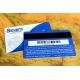 Visible credit card size printing barcode magnetic pvc card