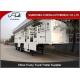 Removable fence side wall semi trailer for transport cement in bags