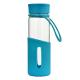480ml High Bososilicate Glass Bottle With Silicone Cover Glass Drinking Cup Travel Mug