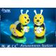 Bee Shape Kids Coin Operated Game Machine Water Shooting Song Play