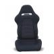 UV Protected Durable Fabric Or Leather Sport Racing Seats Easy Installation