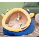 2-In-1 Round Cat House For Indoor Cats Clearance  Cushioned Pillow