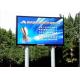 Aluminum Alloy / Steel Giant Advertising LED Screen Media Outdoor DIP P10