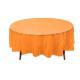 China Supplier Table Cover Custom Printing PEVA Plastic Round Table Cloth For