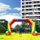 Factory Wholesale Customized Logo Brand Five Sides Inflatable Arch Cheap Rainbow Inflatable Arch for Events