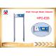 High sensitivity adjustable 33 zones walk through metal detector gate