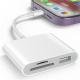 3-Slot USB Type C To Card Adapter Compact Flash Micro Sd Card Reader For MacBook Pro