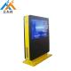 IP55 85 Inch Outdoor LCD Advertising Kiosk 2000cd/m2 Floor Stand for airport
