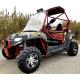 UTV 170 MaX Utility Vehicle Gas Golf Cart With Windshield Oversized Tires Custom Rims / Suspension