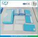 30GSM 50GSM Hip Drape Pack Sterile Fenestrated Drape Operation Use