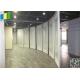 100 Mm Exhibition Hall Wooden Movable Sliding Folding Wall Acoustic Movable Partition