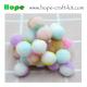 2~4 colours soft Pom pom ball for hobbies and children kids DIY hand-crafted material