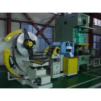 CNC Steel Decoiler And Straightener Punching Metal NC 1.5T Coil Feed Line