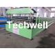 PBR Roof Panel Sheet Roll Forming Machine With 18 Forming Stations and Hydraulic Cutting