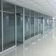Single Glazing Soundproof Office Partitions Walls Thickness 12mm Customized Size