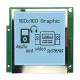 160x160 Graphic FSTN LCD Display Module Positive ST75161 3.3V VDD SPI Interface