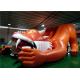Outdoor Inflatable Wet Slide Giant Size Puncture Proof Double Lanes Long Lifespan