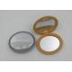 Pocket Size Folding Makeup Mirrors In Plastic Case / Travel Cosmetic Mirror