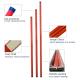 Live Line Tools Epoxy Fiberglass Pipe / Foam Filled Fiber Glass Knitting and Pultruded Tube