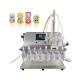 220V Double Nozzles Liquid Water Spout Pouch Bag Filling Machine With Stand Up Nozzle Bag Semi Automatic Filler And Sealer