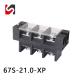 600V 170A 27.0mm Pitch Double Row Panel Mount Barrier Terminal Block