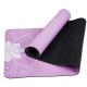 Ningbo Virson  hot sale anti slip PU leather top natural rubber Yoga mat. competive  price