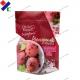 Plastic Packets Heat Sealable Food Bags For Organic Powder Strawberry Flavour