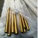 Decorative Golden Stainless Steel Pipe JIS AiSi ASTM Standard