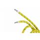 16-30 Awg High Temp Fiberglass Braided Wire UL3068 UL Certificated Anti Oil